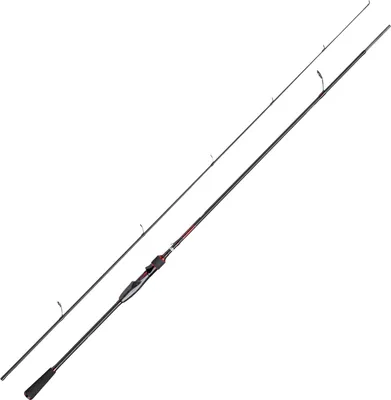 A fishing rod is shown against a white background.