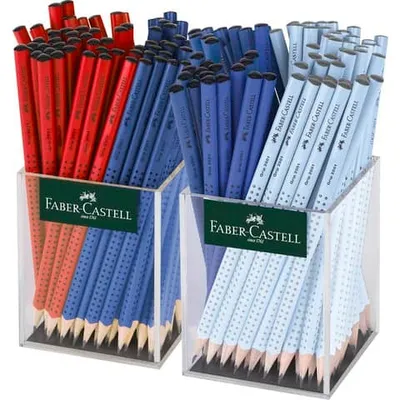 Produktbild von FABER-CASTELL BS Grip 2001 B 2 x 72 Köcher