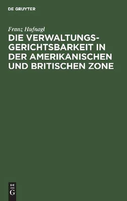 Produktbild von Die Verwaltungsgerichtsbarkeit in der amerikanischen und britischen Zone