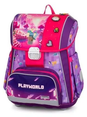 Obrázek produktu pro Školní batoh PREMIUM Playworld Girl 8-93425