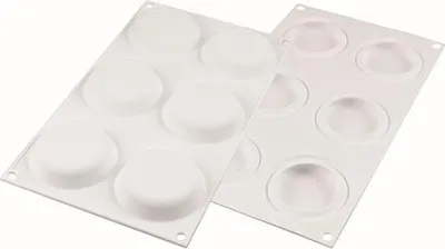 Produktbild von Silikonform Chablon rund 6x 50ml