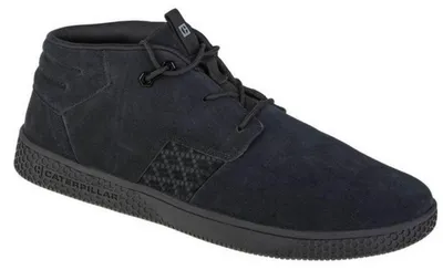 Imagen del producto de Caterpillar - Zapatos para hombre "Pause Mid", de cuero, modelo PP6353 (talla 37 EU), color negro