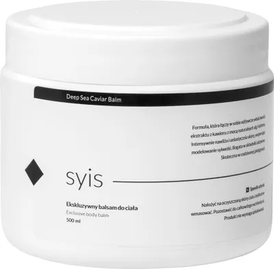 Produktbild von Syis Deep Sea Caviar Balm – Exklusiver Körperbalsam 500 ml