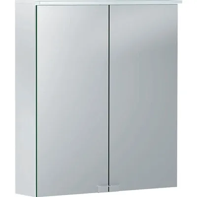 Immagine prodotto di Geberit Option Basic armoire de toilette avec éclairage intégré, deux portes, largeur 60cm, 500.273.00.1, 500.273.00.1