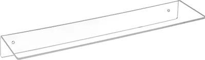 Produktbild von Wandregal aus Acrylglas 400mm Breit, 100mm Tief - Zeigis® / Regal / Acryl / Board / Wandboard / Wandmontage / transparent