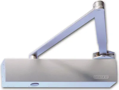 Produktbild von TS 4000 Türschließer mit Gestänge | Größe EN 1-6 , Flügelbreite bis 1400mm | mit Feststellung, silber