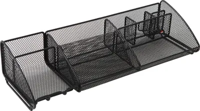 Produktbild von ALBA Stifteköcher MESHBOARD N Drahtmetall 9 Fächer schwarz