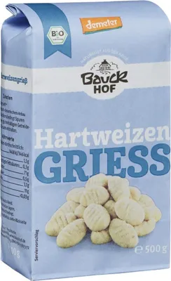 Produktbild von Grieß - Hartweizen 500g 2er Pack