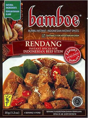 Immagine prodotto di Lobo | Miscela di spezie Rendang Salsa indonesiana per carne di manzo - 35 g - Spezie esotiche - Cucina asiatica
