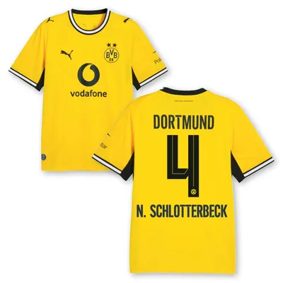 Produktbild von BVB Heimtrikot Erwachsen Saison 2026/27 Flock: Schlotterbeck - Größe: M