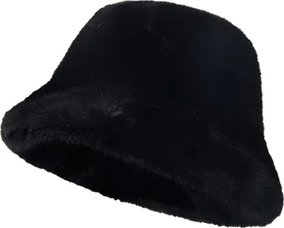 Produktbild von Damen Plüsch Modischer Fischerhut Skimütze Wintermütze Outdoor Thermomütze, Farbe: Schwarz