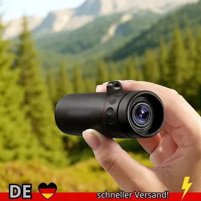 Produktbild von 2025 2000 X 25 HD-Monokular-Teleskop Kompakt Tragbar für Reisen Wandern