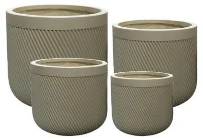 Zdjęcie produktu dla Hevra Komplet 4 Osłonek 44X44X42/36X36X35/30X30X30/24X24X24Cm