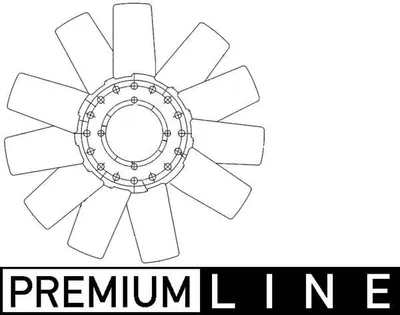 Immagine prodotto di Ventola, raffreddamento motore MAHLE CFW 78 000P