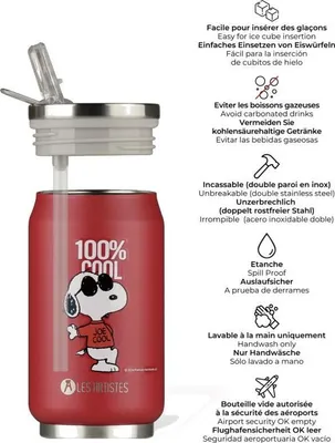 Produktbild von LES ARTISTES Thermo Dose Cool Snoopy Mat 280Ml