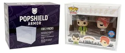 Produktbild von PopShield PopArmor Acryl Protector case voor 2-Pack Funko Pop! Figures [Magnetic Lid]