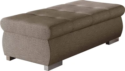 Produktbild von MIRJAN24 Polsterhocker Orkan Groß, Moderne Sitzhocker vom Hersteller, Holzkonstruktion, 120x60x39 cm (Farbe: Sicuro 45)