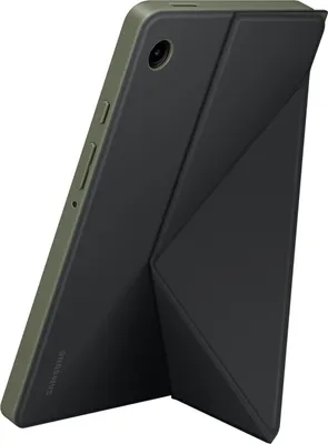 Zdjęcie produktu dla Samsung Book Cover EF-BX110 für das Galaxy Tab A9, Tablet Cover, Tablet-Hülle, schlankes, leichtes Design, stilvoller Schutz, zwei praktische Aufstellmöglichkeiten, Black