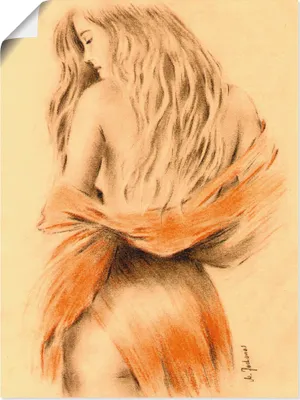 Produktbild von ARTland Poster Traumgirl Größe: 45x60 cm