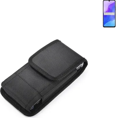 Produktbild von Holster Gürteltasche kompatibel mit Huawei Honor 30 Lite Holster Gürtel Tasche wasserabweisend Handy Hülle Schutz Hülle Outdoor schwarz K-S-Trade