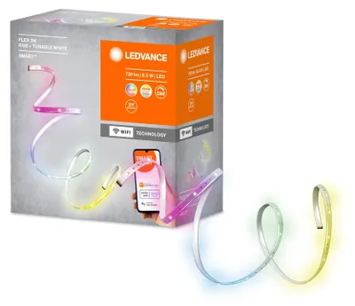 Immagine prodotto di Smart WiFi LED Flex Colour Changer RGBW 2M UK Plug Plug