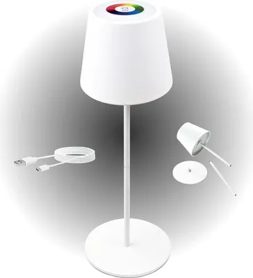 Produktbild von Schwaiger LED Tischleuchte mit Touchsteuerung weiß