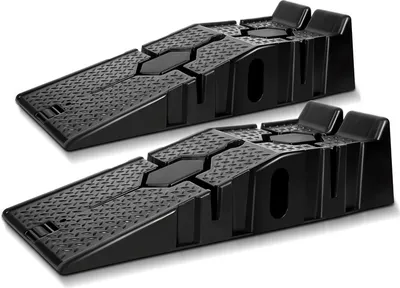 Obrázek produktu pro Yakimz 2 kusy rampy Plastová rampa Heavy Duty Ramp se zastavovacím zařízením Car Ramp do 3 Tons