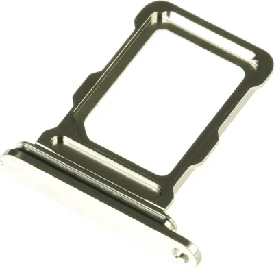 Produktbild von iPhone 16 Pro (Max) Sim Karten Halter Tray Fach, Grau