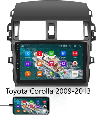 Produktbild von 9 Zoll Android 11 Autoradio GPS Navi für Toyota Corolla 2009-2013 Bluetooth FM USB