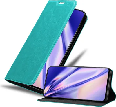 Obrázek produktu pro Cadorabo Case for OnePlus 9RT 5G Protective Case in Turquoise Pouzdro na mobilní telefon s magnetickým zavíráním