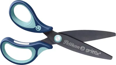 Produktbild von Pelikan SC1LB, Kind, Gerader Schnitt, Einzelbild, Blau, Kunst-& Handwerksscheren, Linkshändig