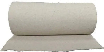 Produktbild von Nadelfilz aus 100 % Schafschurwolle 250g/m², 1,00 m breit 50,00 m lang, ca. 2,5 mm dick, 50 m²