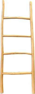 Produktbild von SIT Möbel Deko-Leiter | Teak-Holz natur | 4 Sprossen | B 50 x T 5 x H 150 cm | 07997-02 | Serie ROMANTEAKA