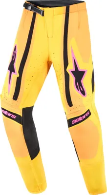 Produktbild von Alpinestars Supertech Nomur Kinder Motocross Hose, orange/gelb, 22