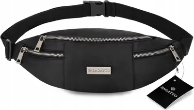 Produktbild von Zagatto Uniwersal nepremokavá taška na obličky ZG74 STOEVER BELT BAG taška do pása čierna