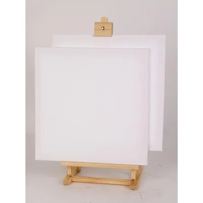 Produktbild von 12 Stück Keilrahmen 40 x 40 cm100% Baumwolle Leinwand Künstlerbedarf Maltuch Öl