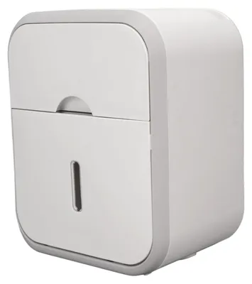 Image de Porte-rouleau de papier toilette à fixer au mur, avec boîte de rangement étanche, pour cuisine et salle de bain