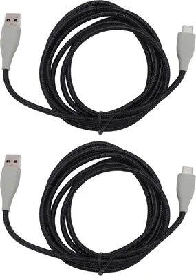 Obrázok produktu pre 2 kusy OFC náhradný kábel pre slúchadlá MMX150 typ C na USB 6,56 stôp