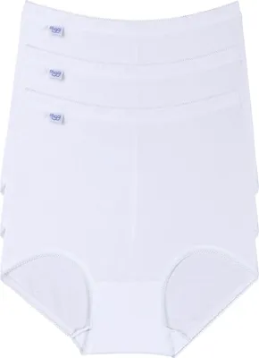 Produktbild von sloggi Damen Maxislip 3-Pack Basic+ - WHITE - Größe 38