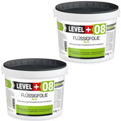 Obrázek produktu pro Tekutá fólie pro vnitřní hydroizolaci koupelen 8 kg Level+08
