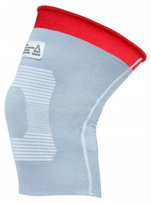 Obrázok produktu pre Reebok - Bandáž na koleno „SpeedWick“ PP3623 (M) (sivá/červená)