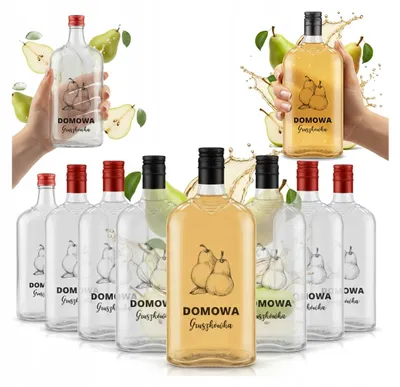 Produktbild von 10 Flaschen CLASSIC 500ml mit HOMEMADE SLIVOVICA-Aufdruck