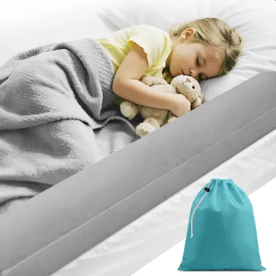 Zdjęcie produktu dla Nadmuffowana bariera do łóżeczka dla dzieci, 130 cm