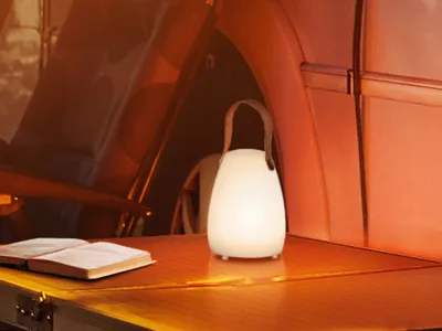 Produktbild von FHL Ruby LED Akku-Außenleuchte USB 0,5W RGB-Farbsteuerung dimmbar + Fernbedienung IP44 850289