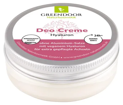 Produktbild von GREENDOOR Deo Creme mit Hyaluron