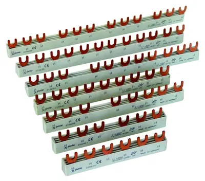 Produktbild von Eaton 215637, Weiß, 500 V, Gabelverbindung, 10 mm², 63 A, 210 mm