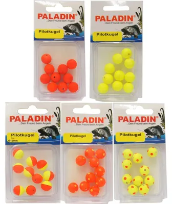 Produktbild von 10 Pilotkugeln Posen Piloten Forellenposen rund, Durchmesser:10mm, Farbe:Rot