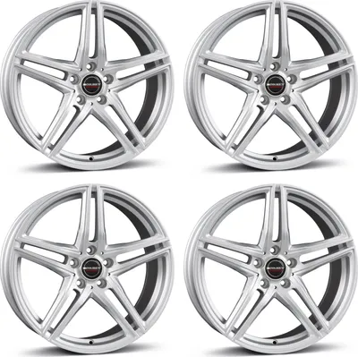 Produktbild von 4 Borbet Felgen XR 7.5x16 ET45 5x112 SIL für Mini Cabrio Clubman Cooper S Countryman One 5x112 SIL für Mini Cabrio Clubman Cooper S