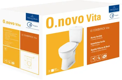 Produktbild von Villeroy & Boch O.Novo Combi Pack Weiß 4620H701
