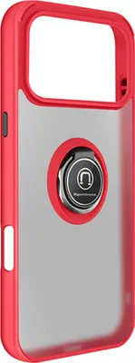 Produktbild von Avizar, Hülle für iPhone 17 Pro Max mit Ringhalterung und Magnetbefestigung, Rot